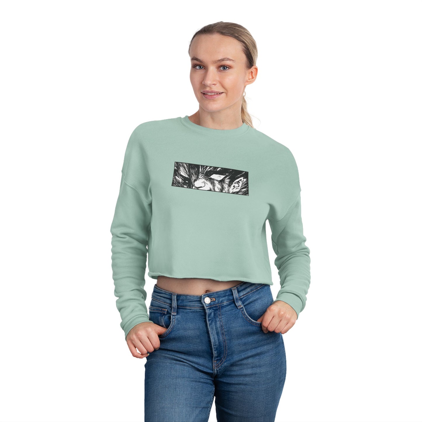Vengeful Spirit Berserk Premium Cropped Sweatshirt