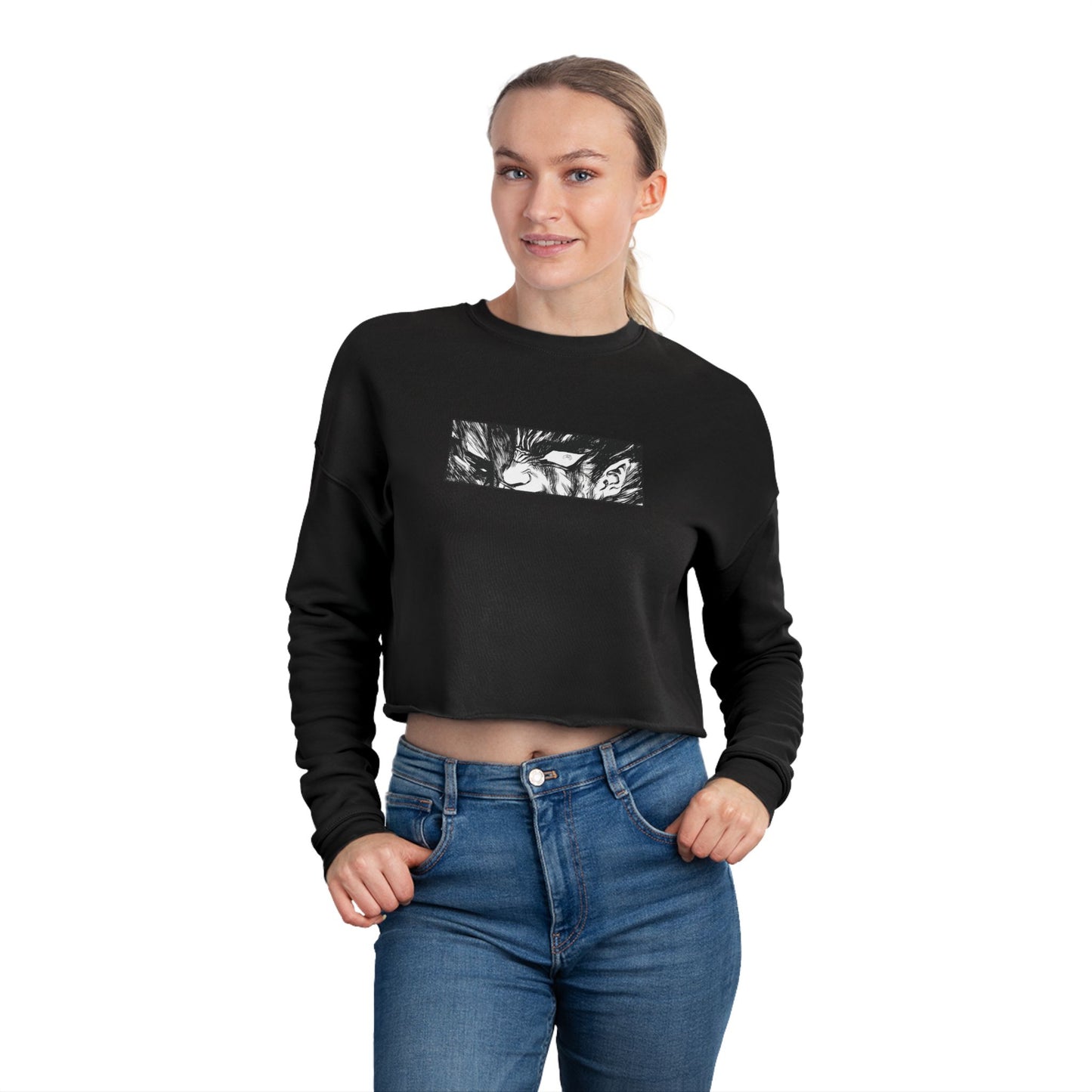 Vengeful Spirit Berserk Premium Cropped Sweatshirt