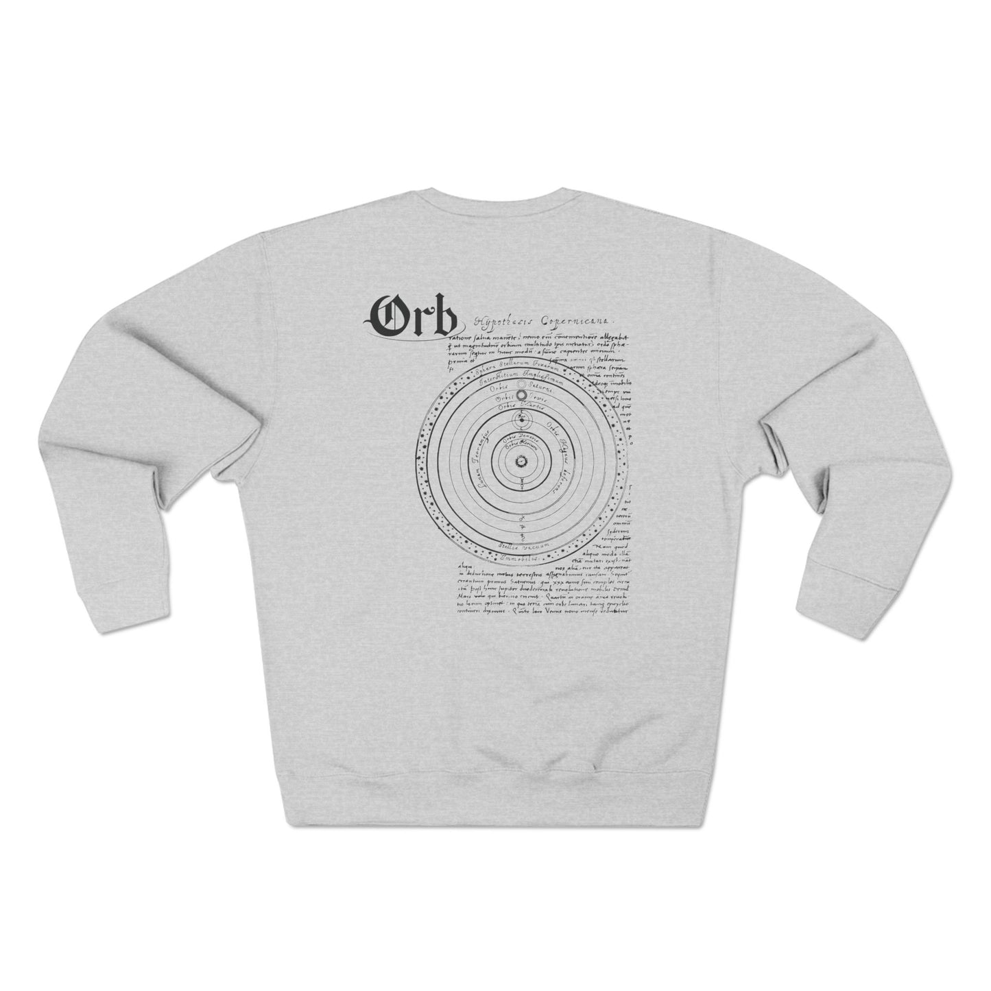 SINFUL THEORIES - SWEATSHIRT Orb: On the Movements of the Earth