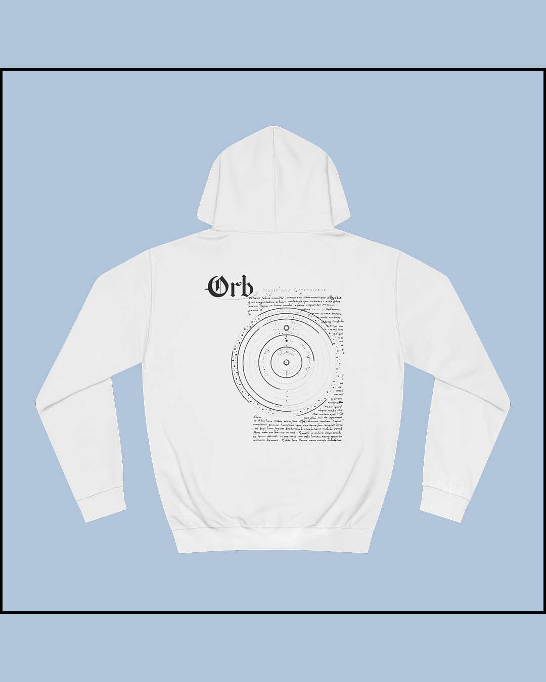 SINFUL THEORIES - HOODIE Orb: On the Movements of the Earth